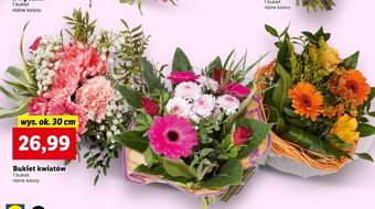 Lidl Bukiet kwiatów oferta