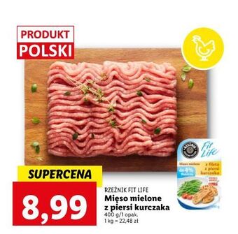 Lidl Mięso mielone z piersi indyka rzeźnik codzienna dostawa fit life oferta