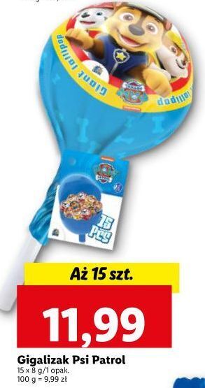 Lidl Gigalizak psi patrol oferta