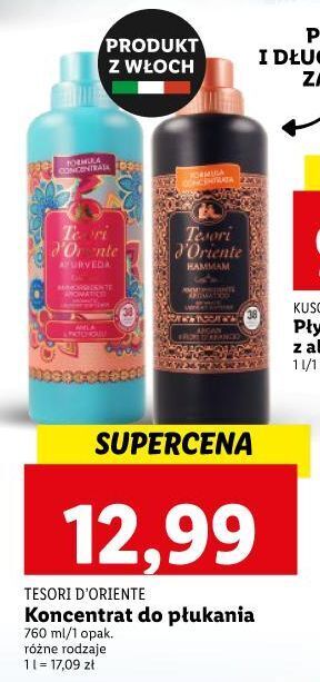 Lidl Koncentrat do płukania ayurveda tesori d'oriente oferta