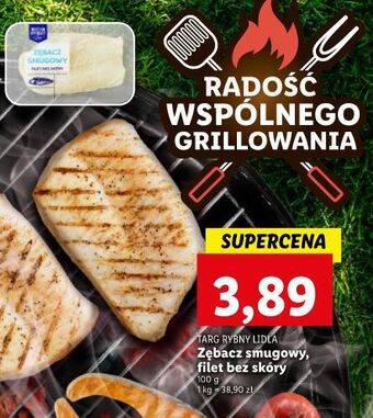 Lidl Zębacz smugowy filet bez skóry targ rybny lidla oferta