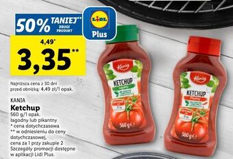 Lidl Ketchup pikantny kania oferta