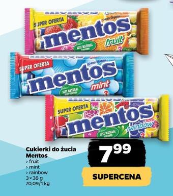 Netto Cukierki do żucia mentos oferta