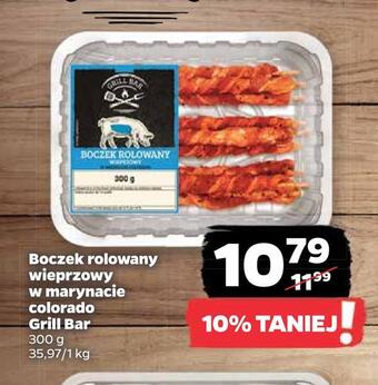 Netto Boczek rolowany wieprzowy w marynacie colorado grill bar oferta