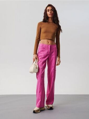 Sinsay Spodnie cargo oferta