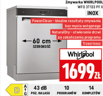 Neopunkt Zmywarka whirlpool oferta