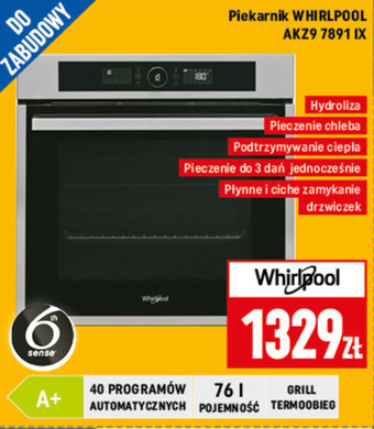Piekarnik whirlpool