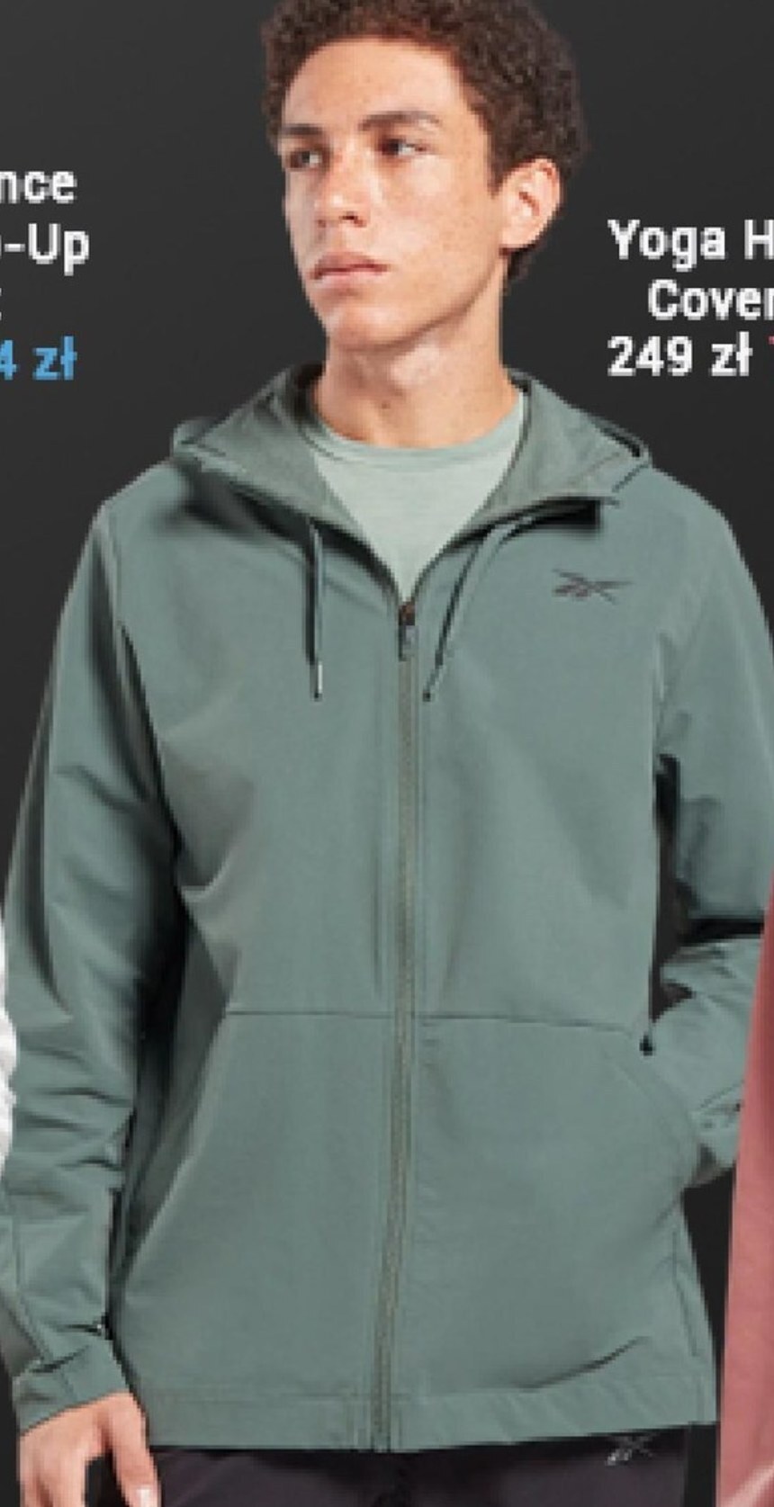 Reebok Kurtka męska reebok oferta