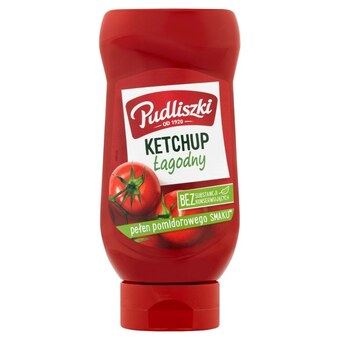 Społem Pudliszki ketchup łagodny 480 g oferta