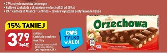 ALDI Czekolada chateau oferta