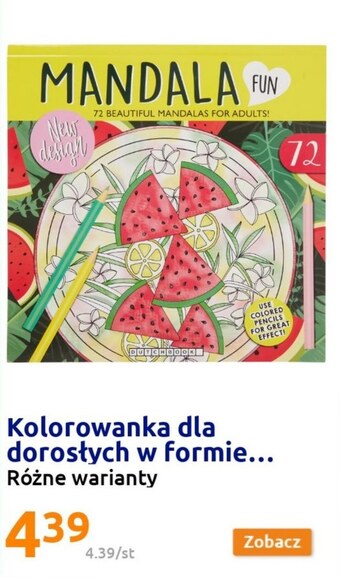 Action Kolorowanka oferta
