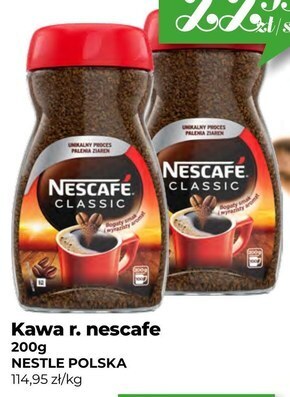 Społem Nescafé classic kawa rozpuszczalna 200 g oferta
