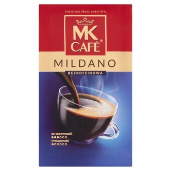 Społem Mk café mildano kawa palona mielona bezkofeinowa 250 g oferta
