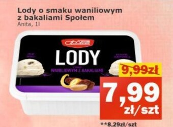 Społem Lody społem oferta