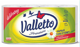 Rabat Papier toaletowy valletto oferta