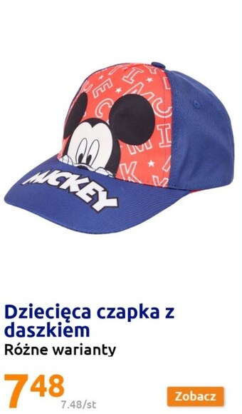Action Czapka z daszkiem oferta