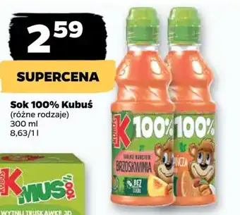 Netto Sok 100% Kubuś 300 ml oferta