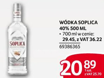 Selgros WÓDKA SOPLICA 40% 500 ML oferta