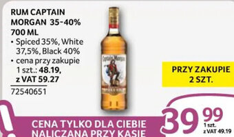 Selgros RUM CAPTAIN MORGAN 35-40% 700 ML oferta