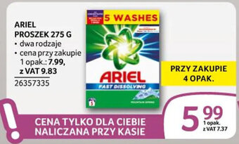 Selgros ARIEL PROSZEK 275 G oferta