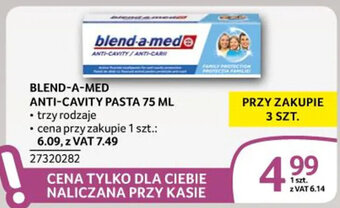 Selgros BLEND-A-MED ANTI-CAVITY PASTA 75 ML oferta