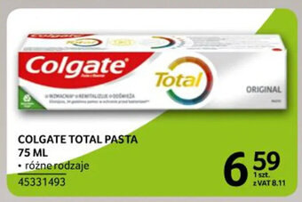 Selgros COLGATE TOTAL PASTA 75 ML oferta
