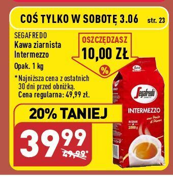 ALDI Kawa segafredo intermezzo oferta