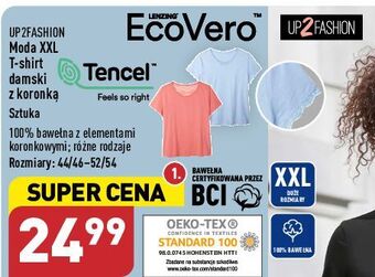 ALDI T-shirt damski z koronką 44-54 up2fashion oferta
