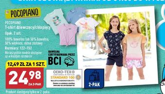 ALDI T-shirt chłopięcy rozm. 122-152 pocopiano oferta