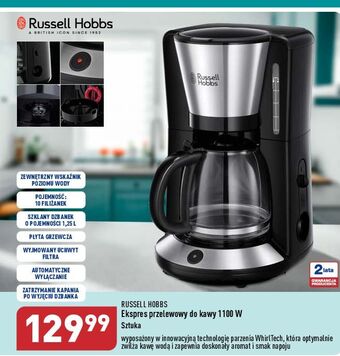 Ekspres przelewowy russell hobbs
