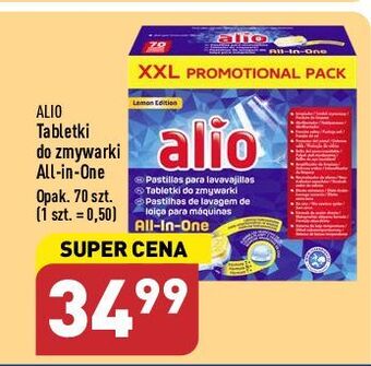 ALDI Tabletki do zmywarki all in one alio oferta