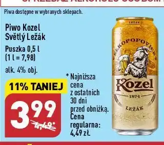 Piwo kozel lezak