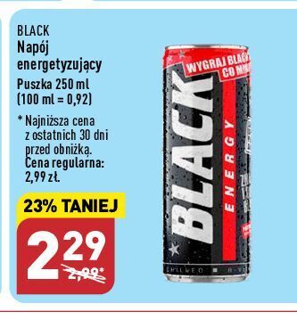 ALDI Napój energetyczny classic black energy oferta