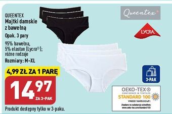 ALDI Majtki damskie m-xl queentex oferta
