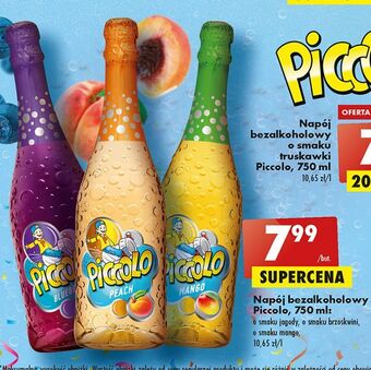 Biedronka Napój jagodowy piccolo oferta