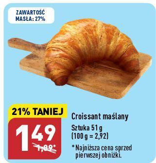 ALDI Croissant maślany oferta