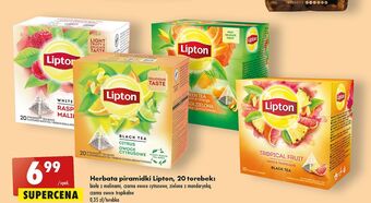 Biedronka Herbata mandarin & orange lipton green tea oferta