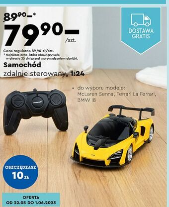 Biedronka Samochód zdalnie sterowany 1:24 oferta