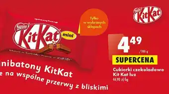 Biedronka Cukierki kitkat oferta