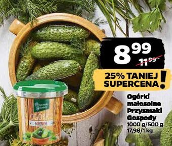 Netto Ogórki małosolne przysmaki gospody oferta
