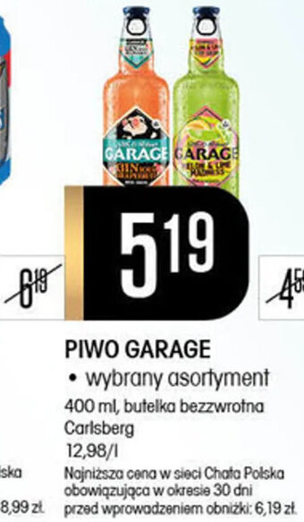 Chata Polska PIWO GARAGE 400ml oferta