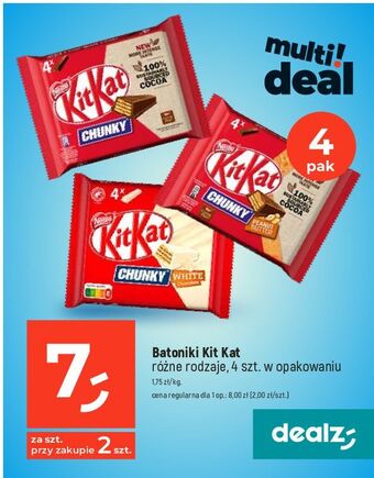 Dealz Baton kitkat chunky white oferta