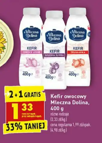 Biedronka Kefir owoce leśne 1 BTL 400 G oferta