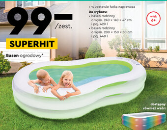 Biedronka Basen ogrodowy oferta