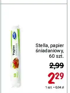 Rossmann Papier śniadaniowy 1 OPAK 60 SZT oferta