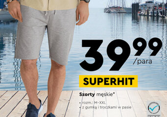 Biedronka Szorty męskie* rozm.: M-XXL oferta
