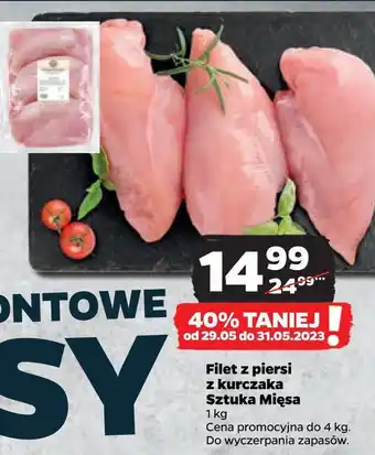 Netto Filet piersi z kurczaka sztuka mięsa oferta