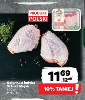 Netto Golonka z indyka sztuka mięsa oferta