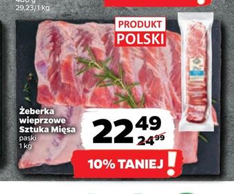 Netto Żeberka wieprzowe sztuka mięsa oferta