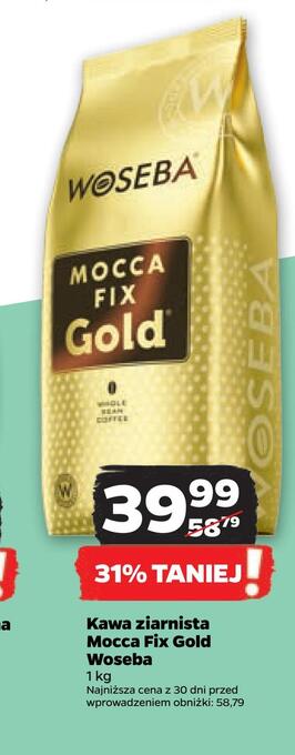 Netto Kawa ziarnista mocca fix gold woseba oferta